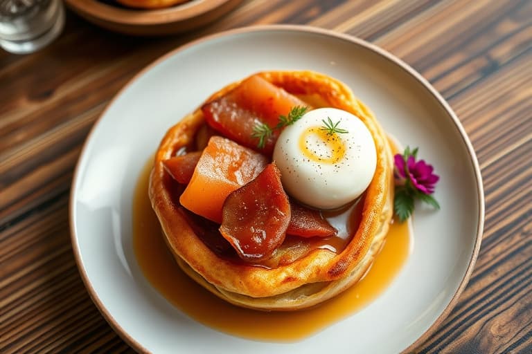 Baconskiver- og ostefylt kjøttdeigbrød