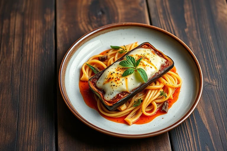 Rask aubergineparmesan