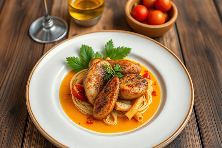 Frodige svinekoteletter