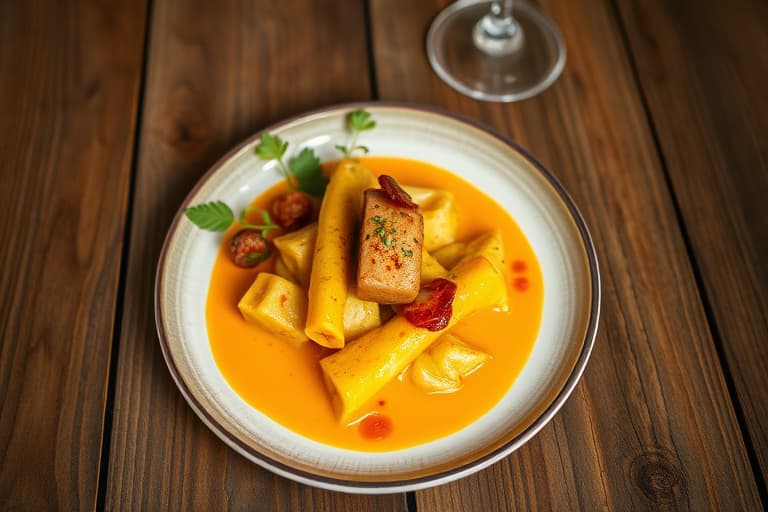 Gammeldags kylling med nudler