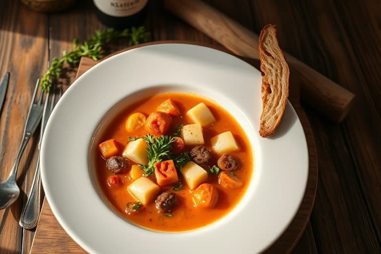 Krydret pastinakk-suppe