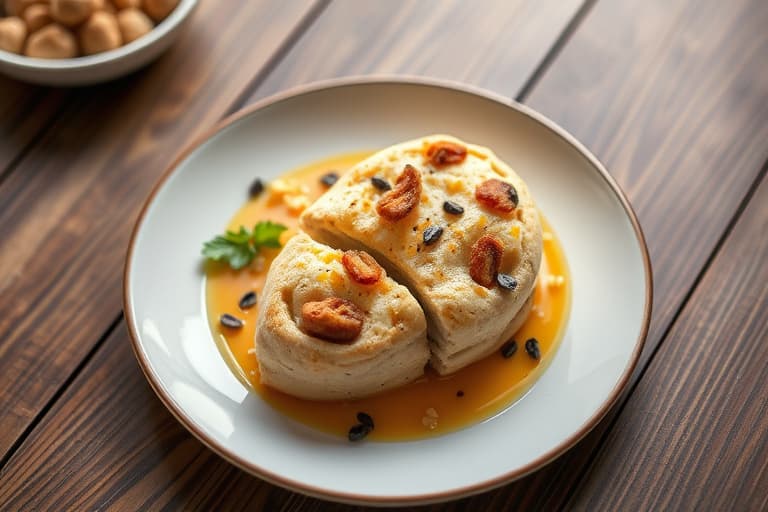 Enkle ost- og hvitløkscones