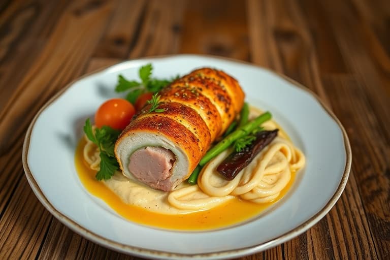 Kylling Cordon Bleu-biter