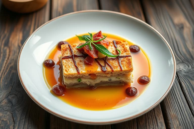 Bringebær- og ferskenskumkake