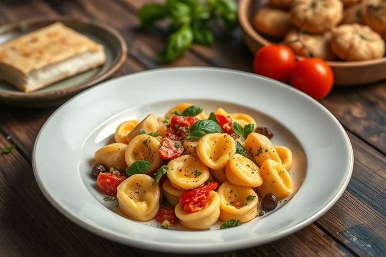Tortellini-pestosalatt