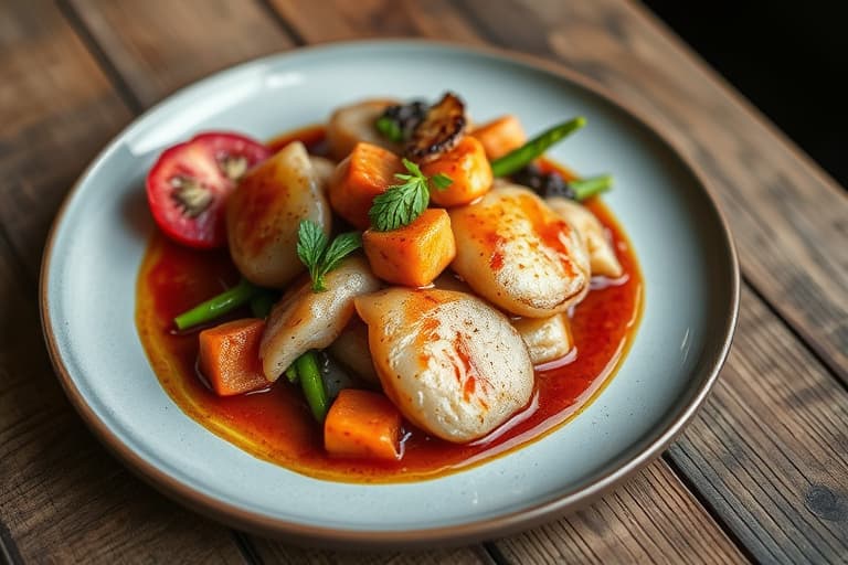 Rødvinsgryte med svinekjøtt