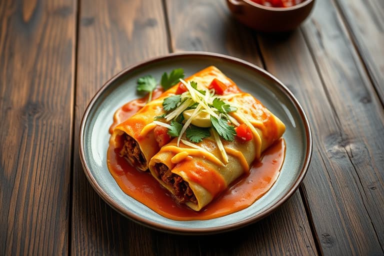 Ekte meksikanske enchiladas