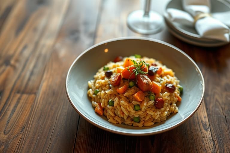 Langtidskokt risotto