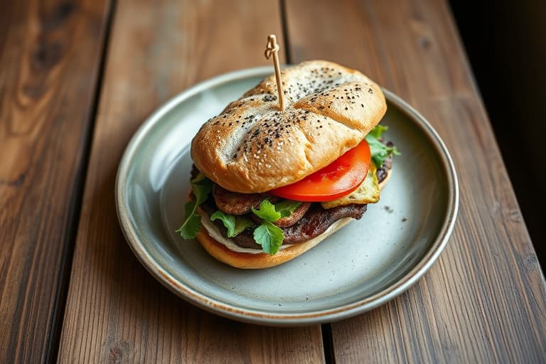 Meget utmerket sandwich