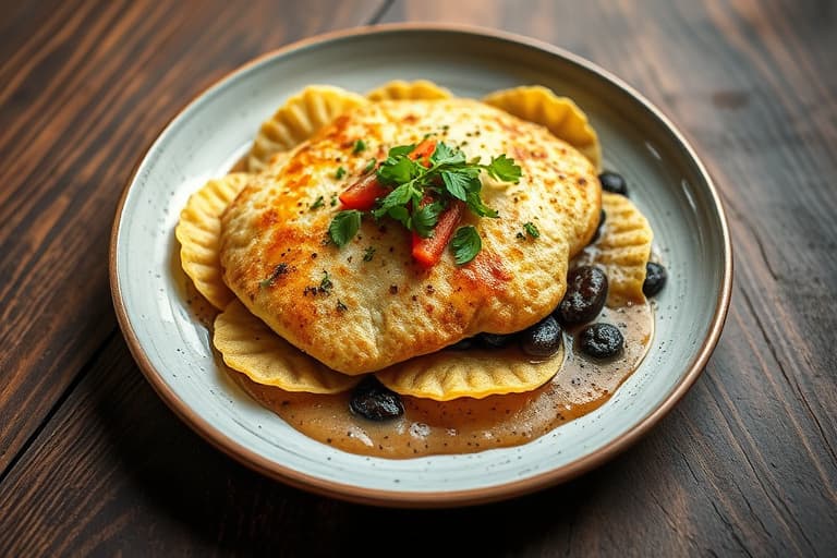 Tortillas med svartbønnepuré