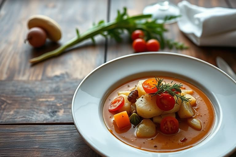 Karrégulrot- og rødlinsesuppe