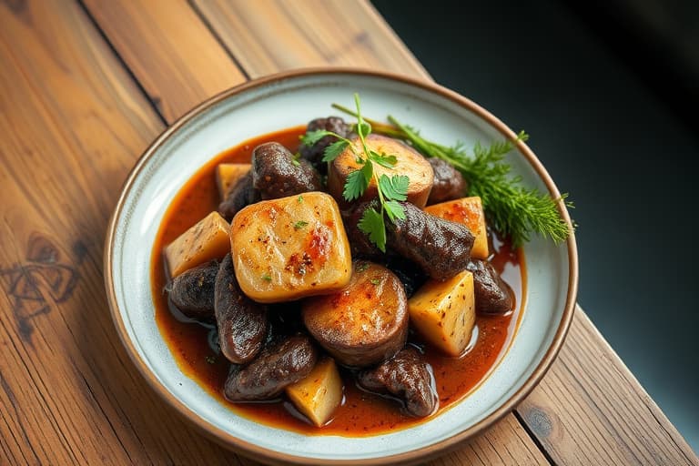 Bifffilét Bourguignonne