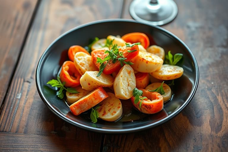 Krabbekjøtt-canapéer