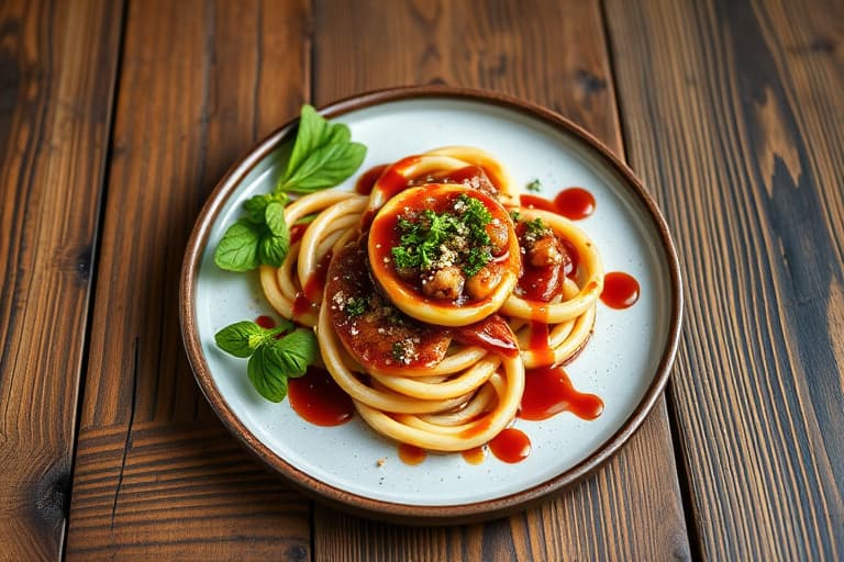 Crostini med kyllingleverpaté og balsamico-løk