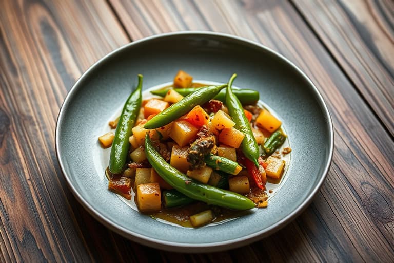 Inlagte jalapeños og gulrøtter