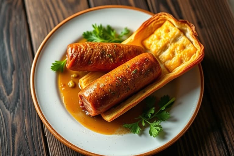 Saucisson en croûte