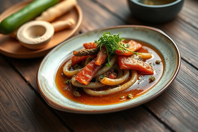 Svinenakke med jalapeñoglasur og bjørnebær