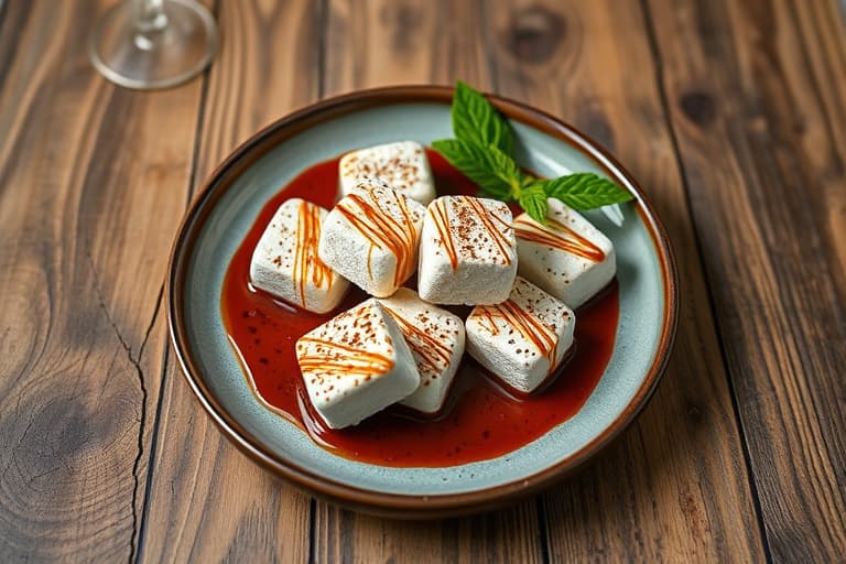 Sjokolade-malt marshmallows