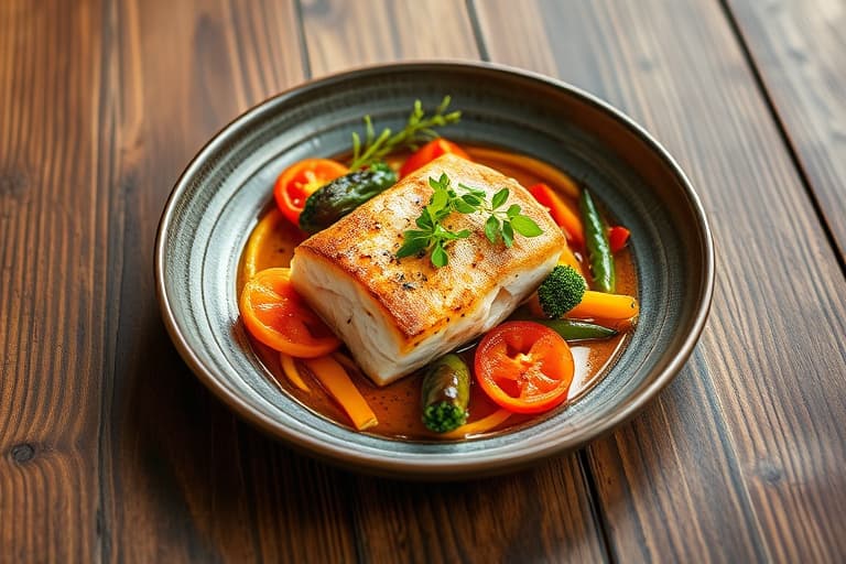 Stekte tunfiskpepperbiffer