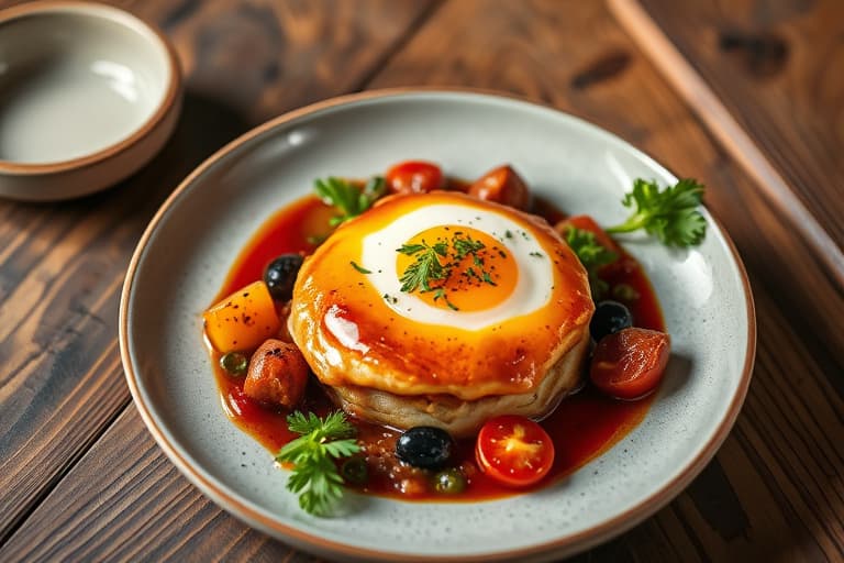 Brunt sukker-karamell-souffléer