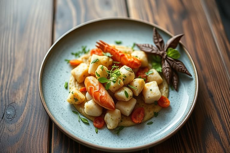 Tarragon-krabbekjøtt-rull