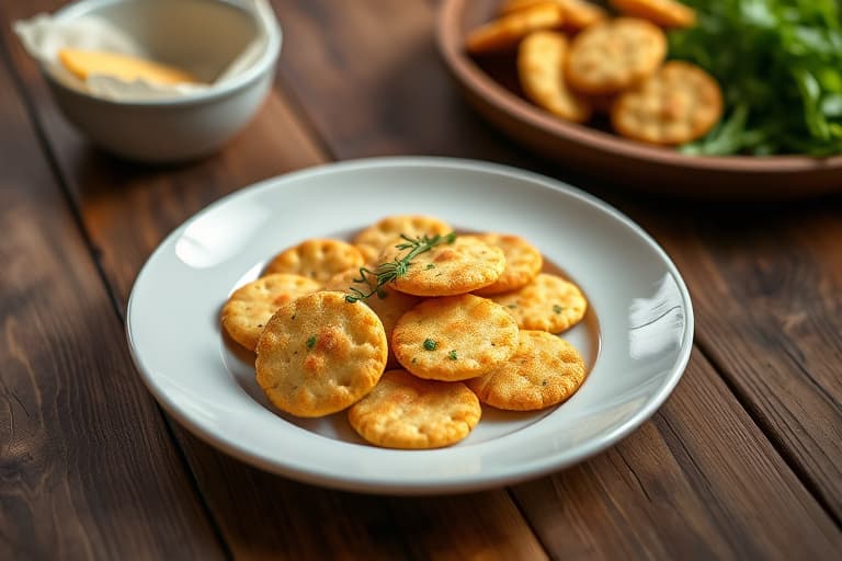 Poppy Cheddar Moon Crackers