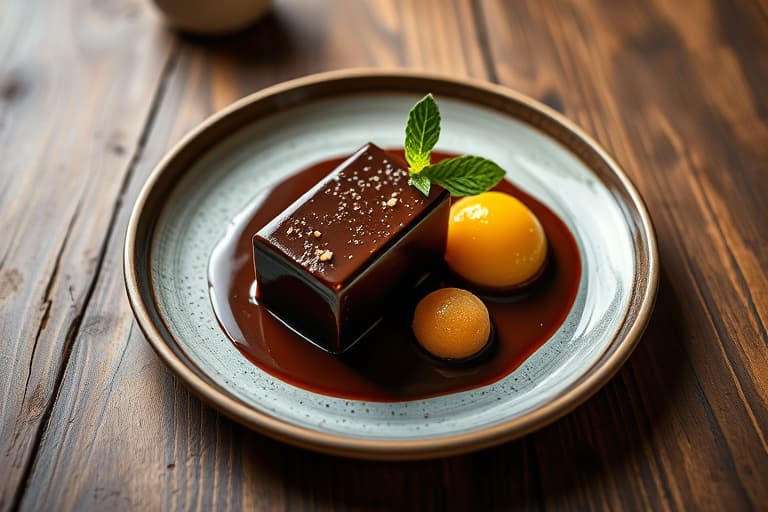 Sjokolade-, pekannøtt- og karamellterte