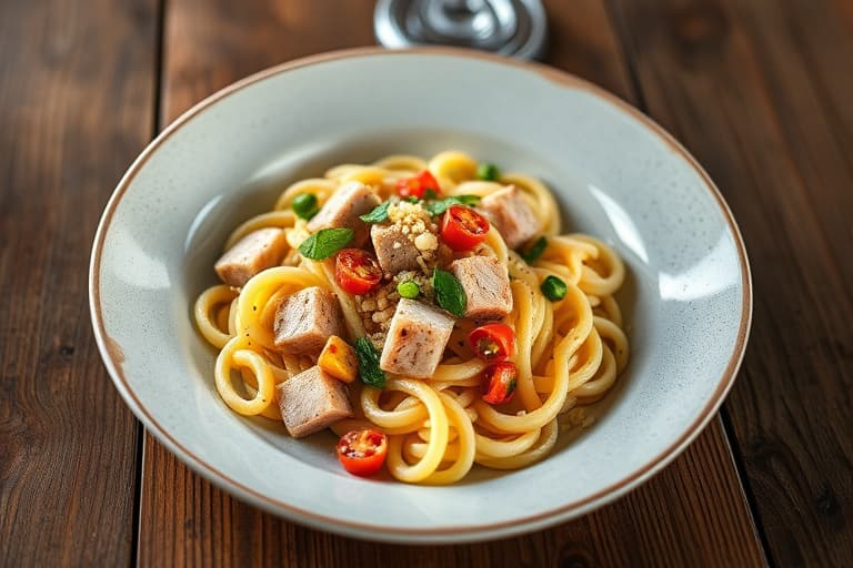 Tuna Niçoise Fusilli