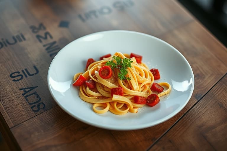 Pasta med chorizo og kikerter