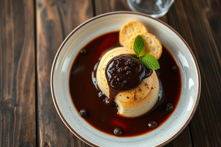 Sjokoladekrem med bringebærlagkake