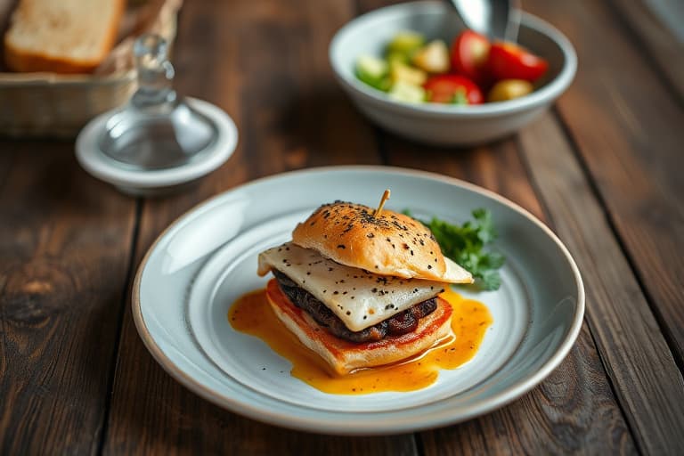 Tunfisk- og artisjokksandwich med kaldpresset fyll