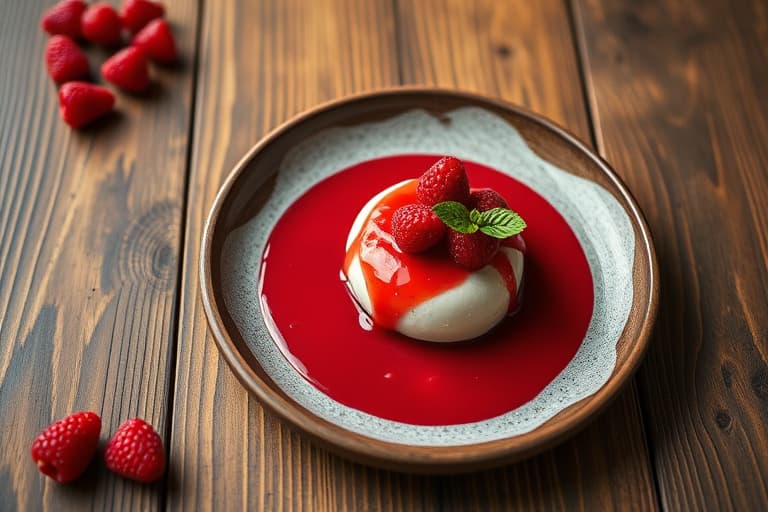 Raspberry Melba-saus