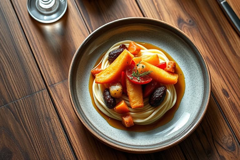 Mahón-ostis med iskrem