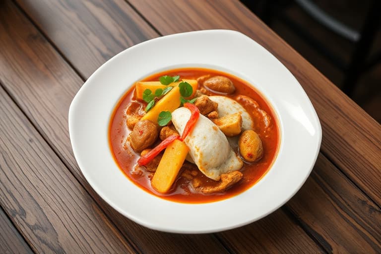 Thai reker curry