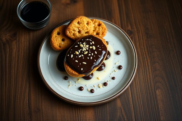 Sjokolade- og hasselnøttbiscotti