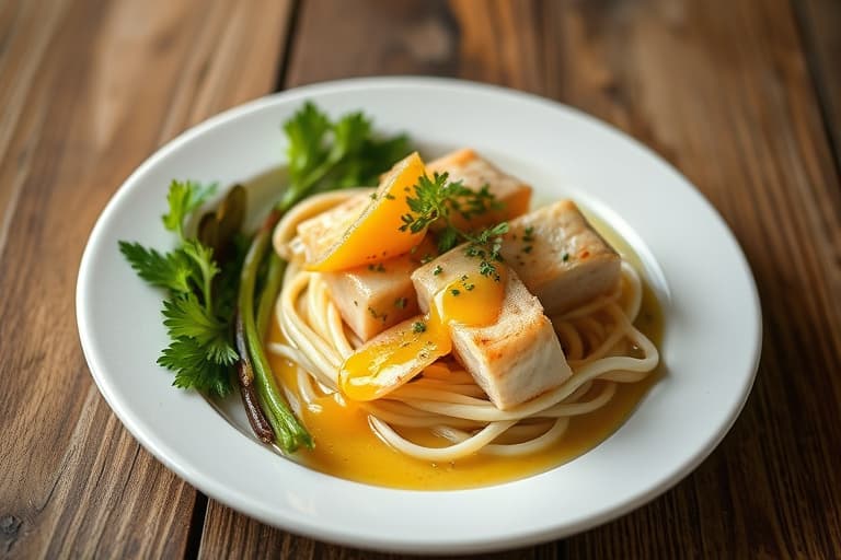 Romaine med hvitløks-, sitron- og ansjossdressing