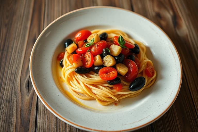 Oransje-, rødløk- og svarte olivensalsa