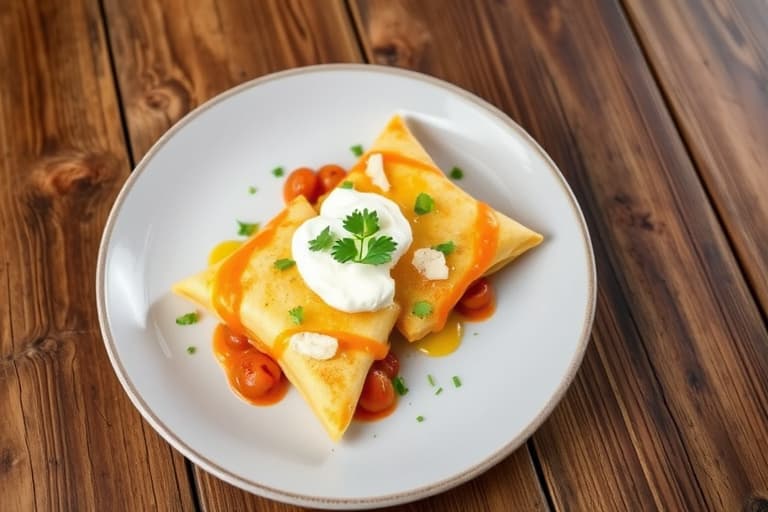 Quesadillas med pintobønner og fetaost