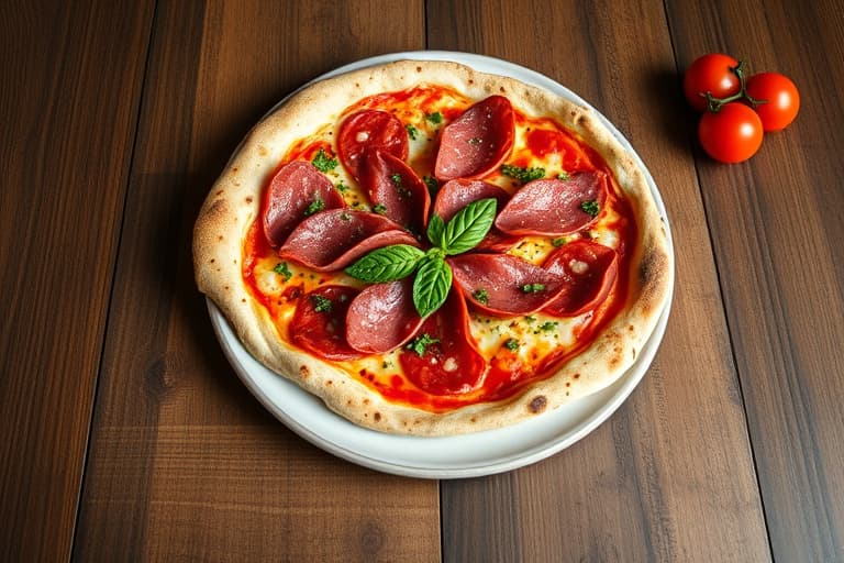 Soppressata-pizza