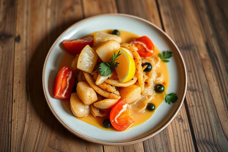 Sitron- og olivemajones