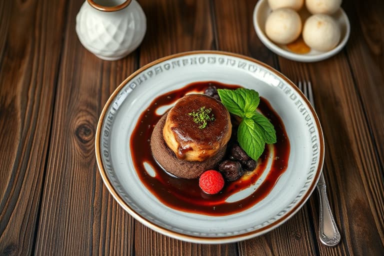 Sjokolade- og kanelmarengser