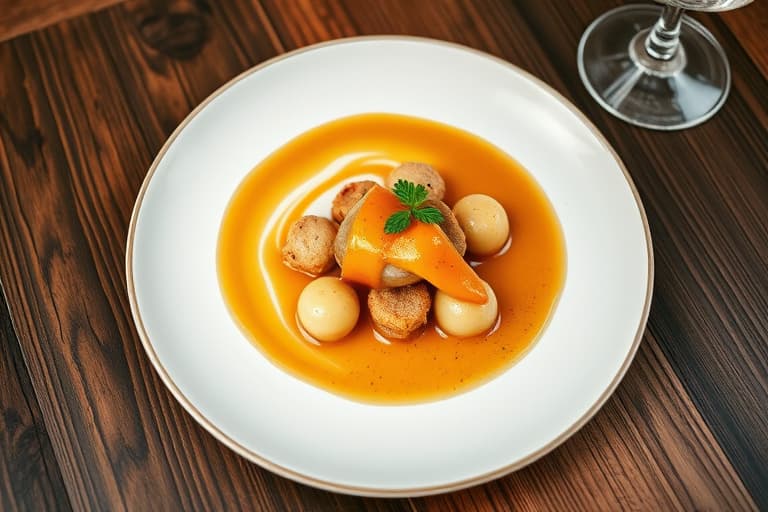 Saltet lønnesirup-karamellsaus