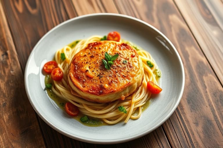 Panko- og sennepspanert kanin