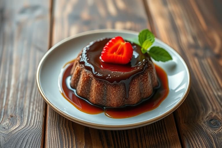 Sjokolade- aprikos Kugelhupf