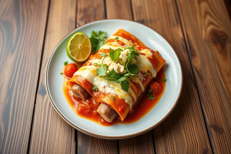 Ti-minutters enchiladasaus