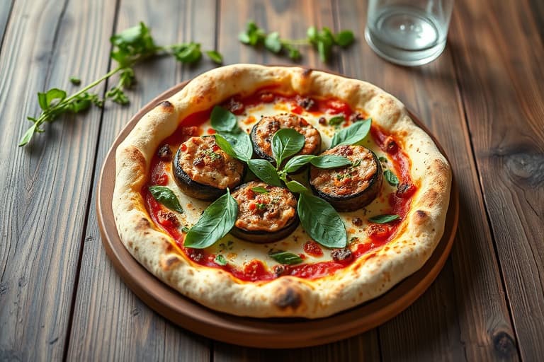 Personlig Portobello-pizza