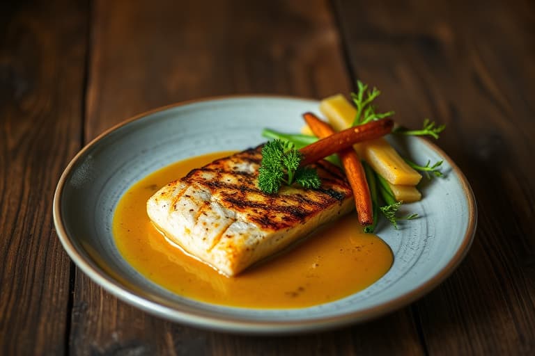 Svinefilet med rom- og melasseglasur og grillet ananas- og jalapeñosaus