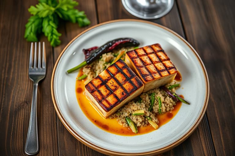 Kylling grillet over kull, Sinaloa-stil, med grillede maiskolber, svartbønne- og quinoa-røre