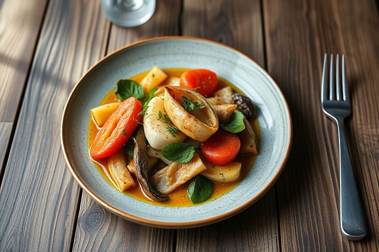 Ristet asparges med rabarbravinäger