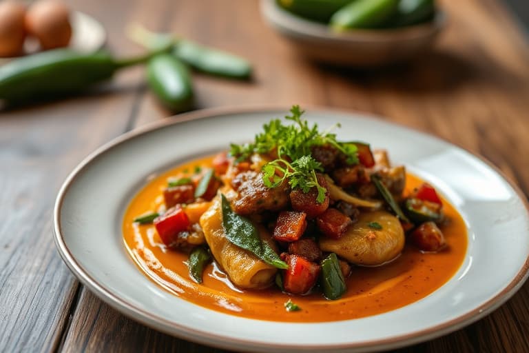 Potet- og jalapeñopeperpieroer